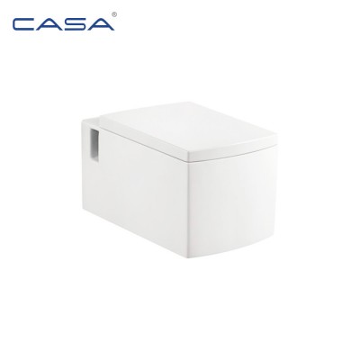 Guangzhou White Color Ceramic Wall Mounted Toilet Ceramic Sanitary Ware